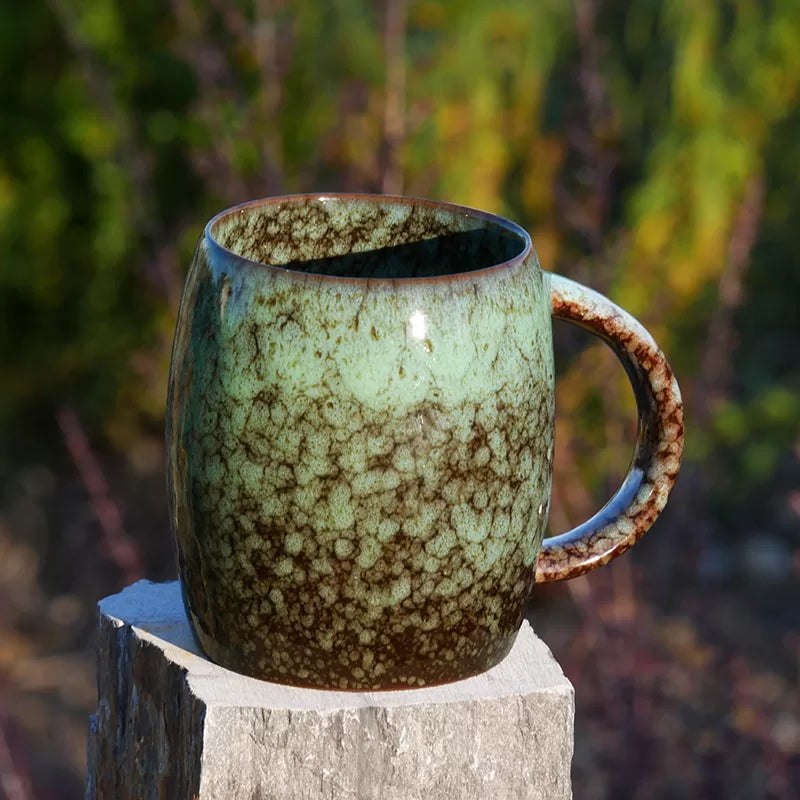 Grand mug céramique "Tenmoku"