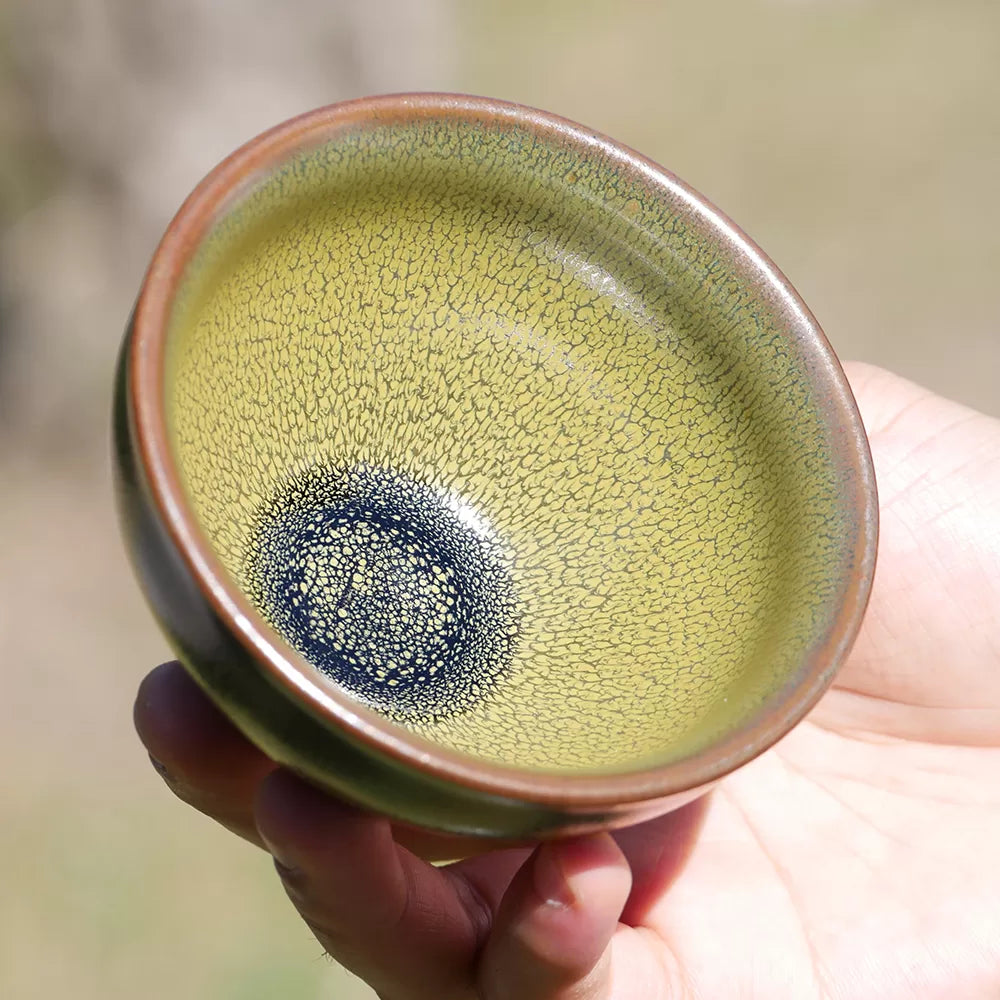 Tasse à thé Tenmoku “Perdrix”