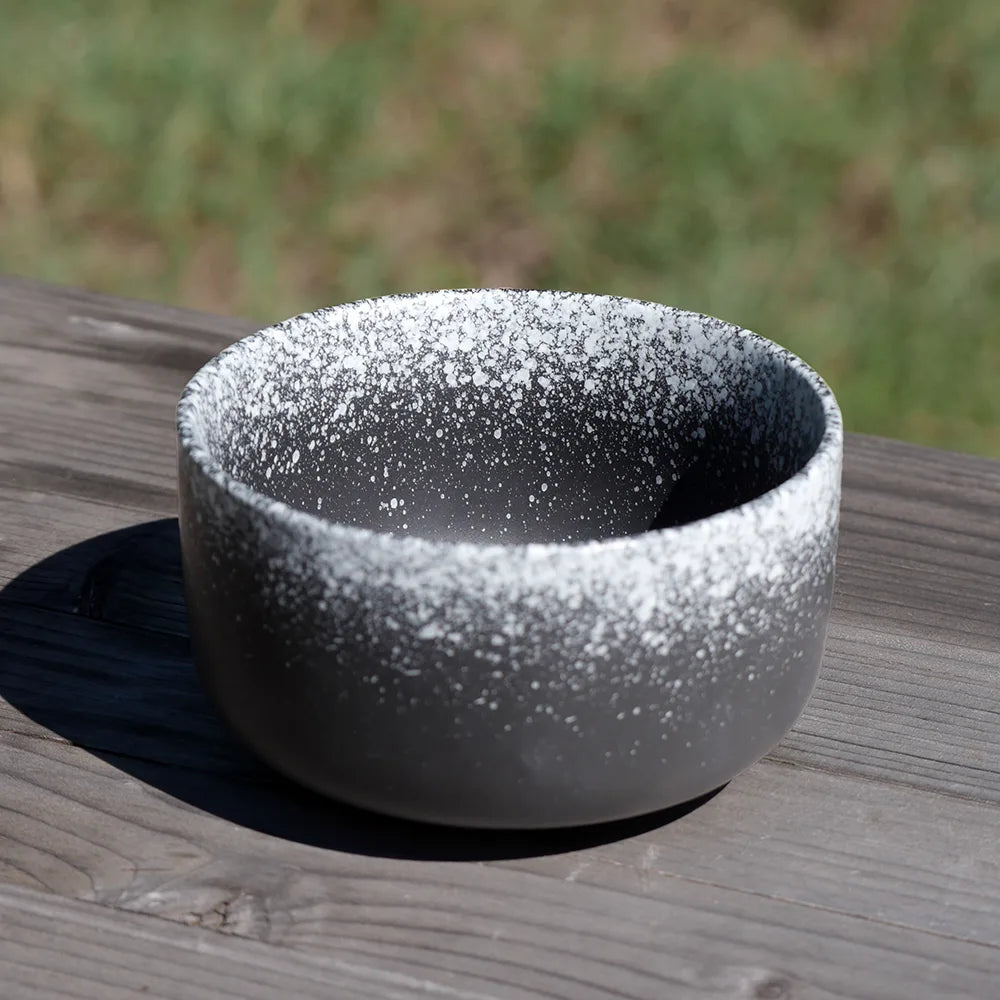 "Snowy" handmade bowl