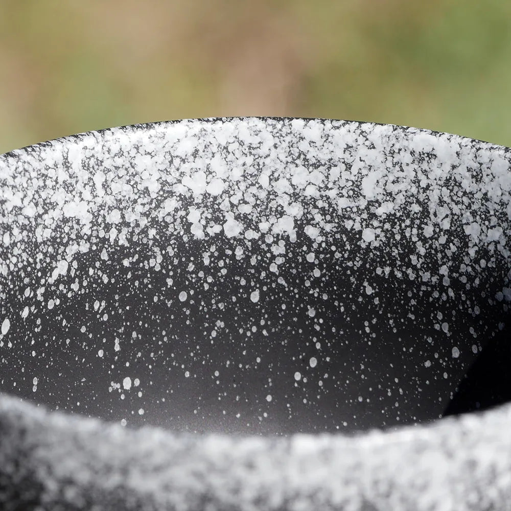 "Snowy" handmade bowl