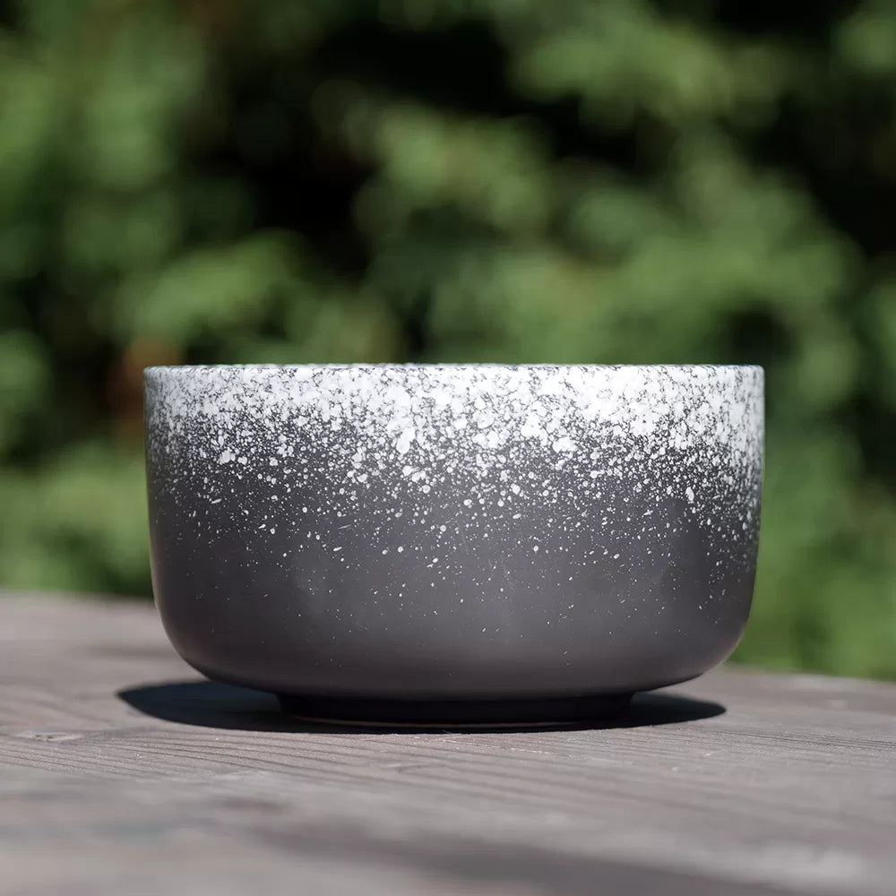 "Snowy" handmade bowl