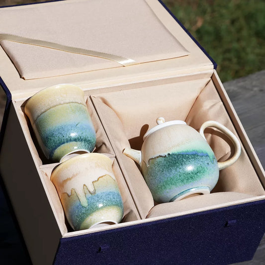 "Emerald" Tea Service Box