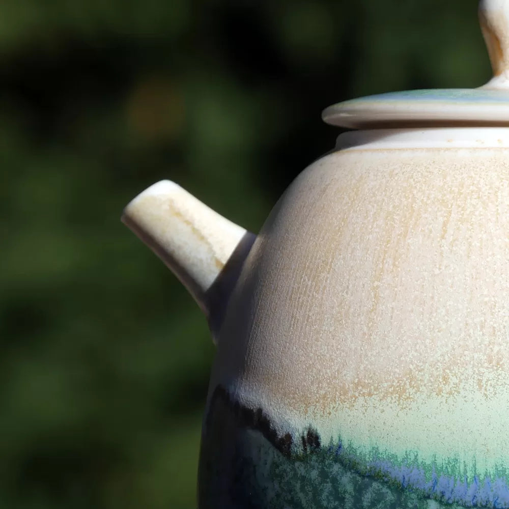 "Emerald" porcelain teapot