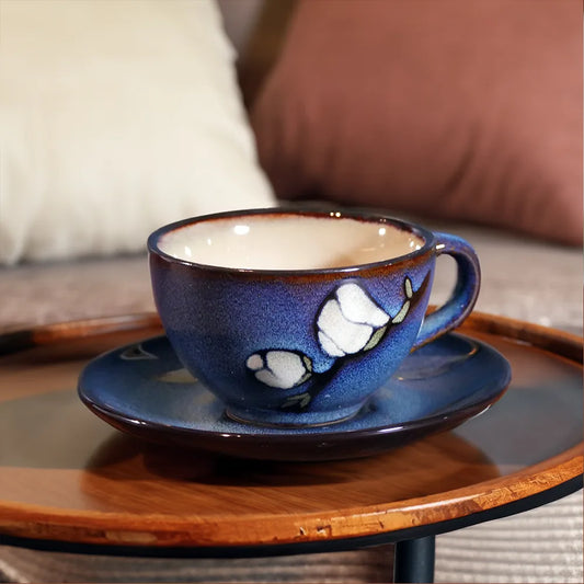 Cappuccino coffee cup "Spring"