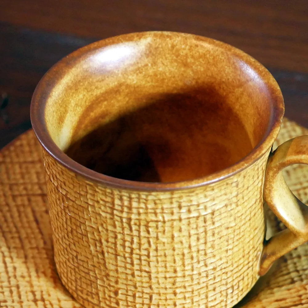 Cappuccino coffee cup "Autumn"