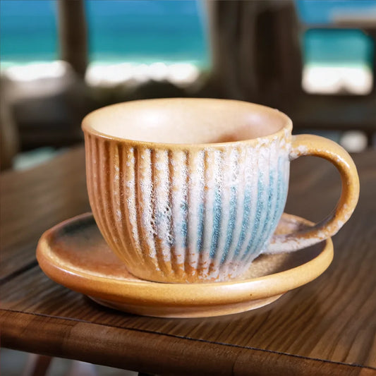 "Marisco" Handmade Cappuccino Coffee Cup