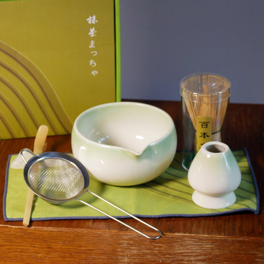 Coffret matcha artisanal style japonais "Zen"